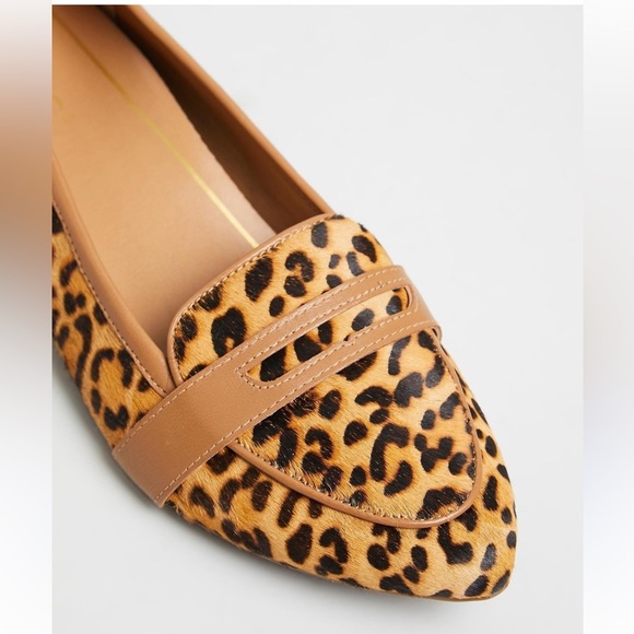 Vionic Savannah Leopard Print Flat / loader size 7 leather / cow hair - Picture 2 of 9